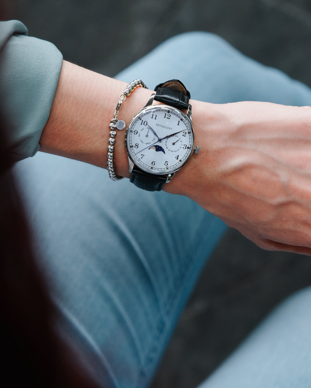 Silver Women's Watch 36mm | ENTHOLOGY | Lovelace Luna – Enthology