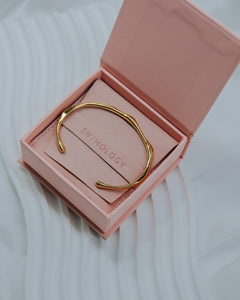Wave Cuffs - Gold