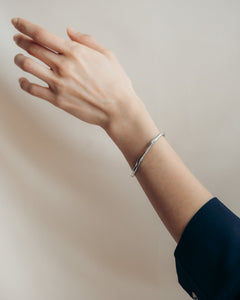 Wave Cuffs - Silver